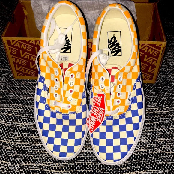 Vans Other - New Vans Size 9 Multicolor checker board🥰